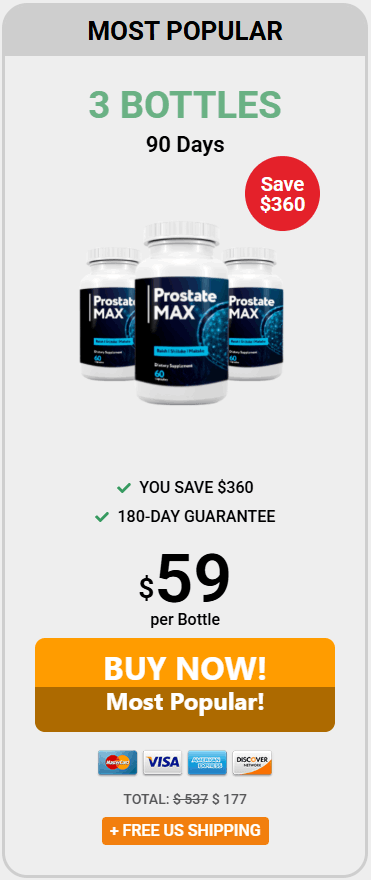 Oerder Prostate Max 3 Bottles